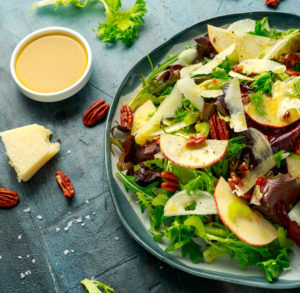 Apple Cider Vinaigrette Recipe - Apple & Walnut Salad